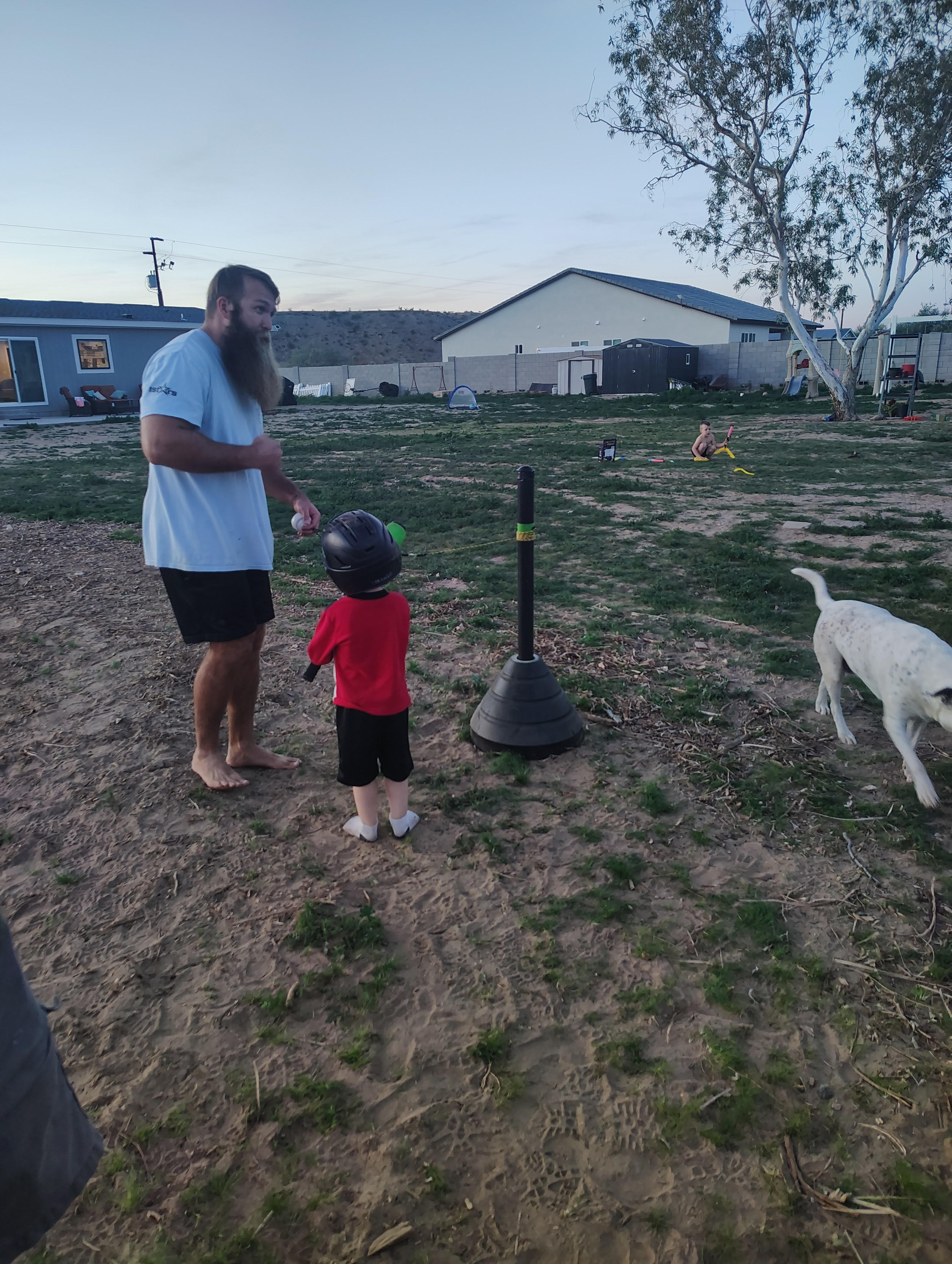 Father and son